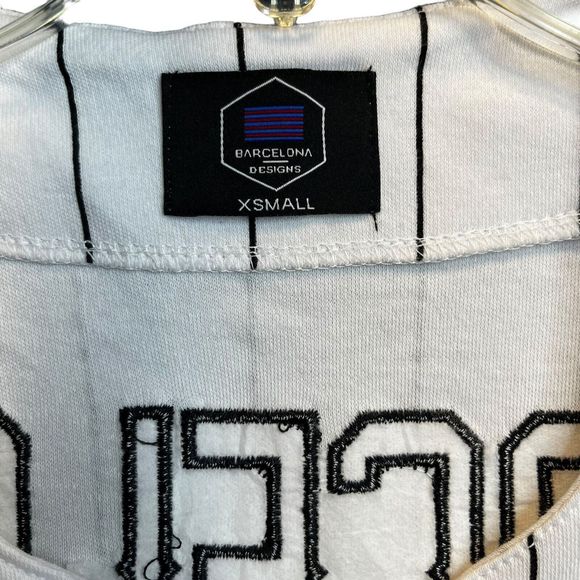 Barcelona #55 Jersey XSMALL Varsity Collection BD1899 Cotton Double Sided - Picture 2 of 7